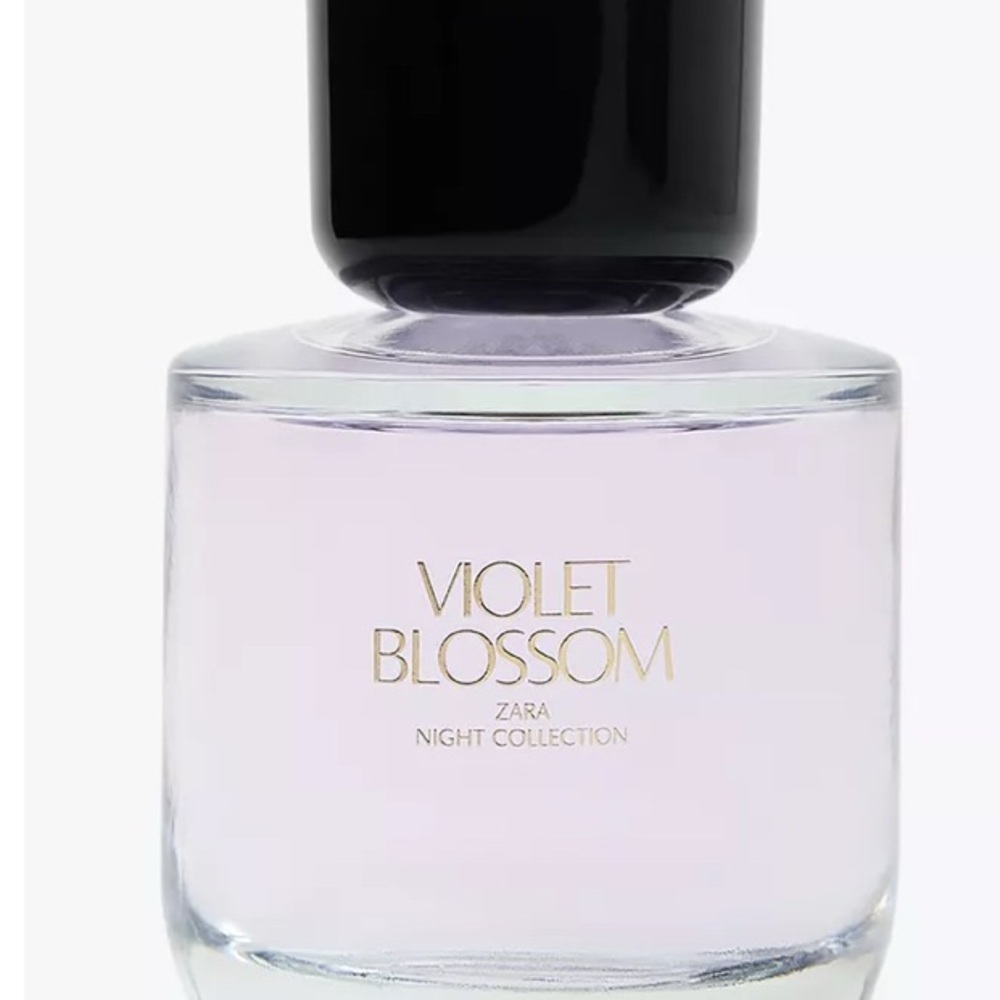 Zara Violet Blossom Fragrance with Black Cap